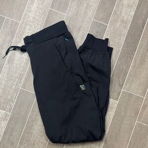 WonderWink Black Joggers